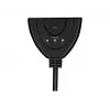 LogiLink - Διαχωριστής/Διακόπτης βίντεο/ήχου - 3 x HDMI - Desktop