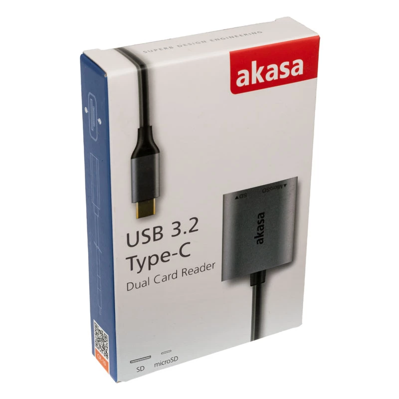 Αναγνώστης καρτών Akasa AK-CR-10BK