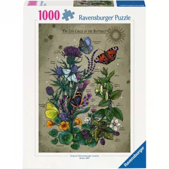 Ravensburger παζλ Circle of Life Butterfly 1000 τεμάχια