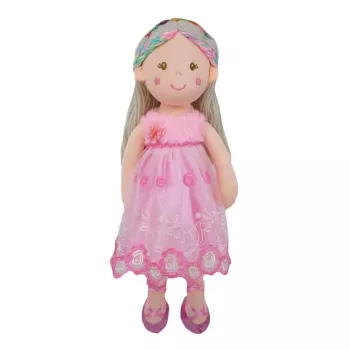 TULILO Κούκλα Πάνινη Kornelia 50 cm – μαλακό πάνινο παιχνίδι, ύψος 50 cm