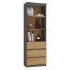 Ράφι γραφείου Top e shop RS-60 ANT/ART KPL — 3 ράφια, μοριοσανίδα, 600×350×1800 mm