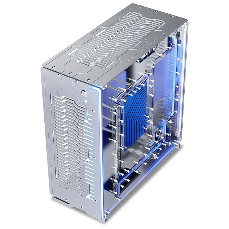 Singularity Computers Wraith Θήκη PC ITX/DTX, Ασημί