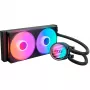 Υδρόψυκτη CPU NZXT Kraken Core RGB 240 – All-in-One ψυγείο 240 mm, φωτισμός RGB, μαύρο