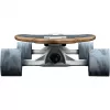 Longboard RAM Solitary Blanc de blanc — longboard RAM, φινίρισμα λευκό/γκρι