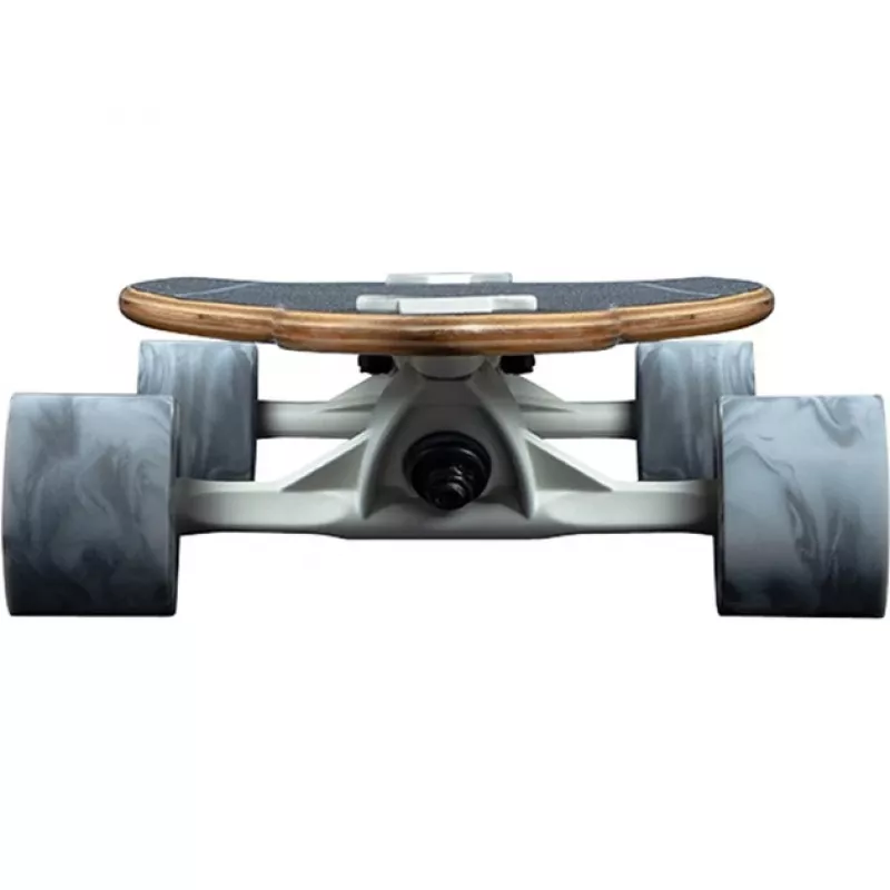 Longboard RAM Solitary Blanc de blanc — longboard RAM, φινίρισμα λευκό/γκρι