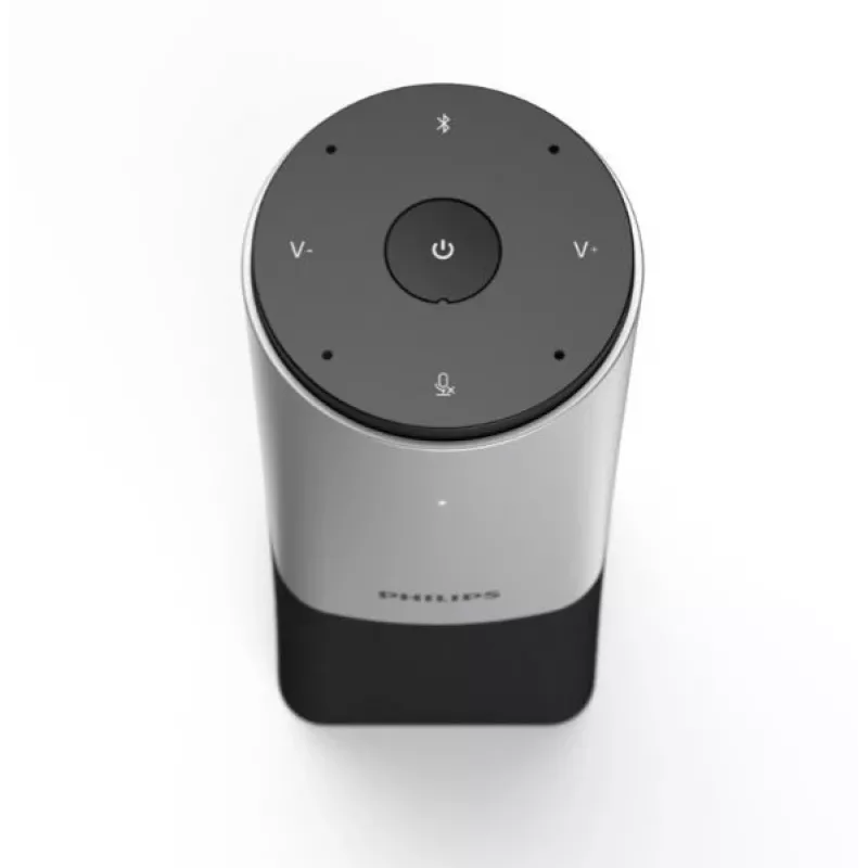 Philips PSE0540 Smart Meeting φορητό μικρόφωνο συνεδριάσεων, USB-C, μαύρο/ασημί