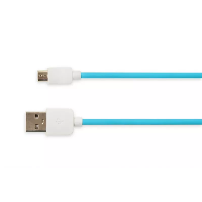 Καλώδιο USB 2.0 IBOX IKUMD3A — USB A σε Micro-USB B, 1 m, μπλε