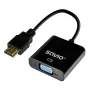 Savio Προσαρμογέας HDMI-VGA AK-75