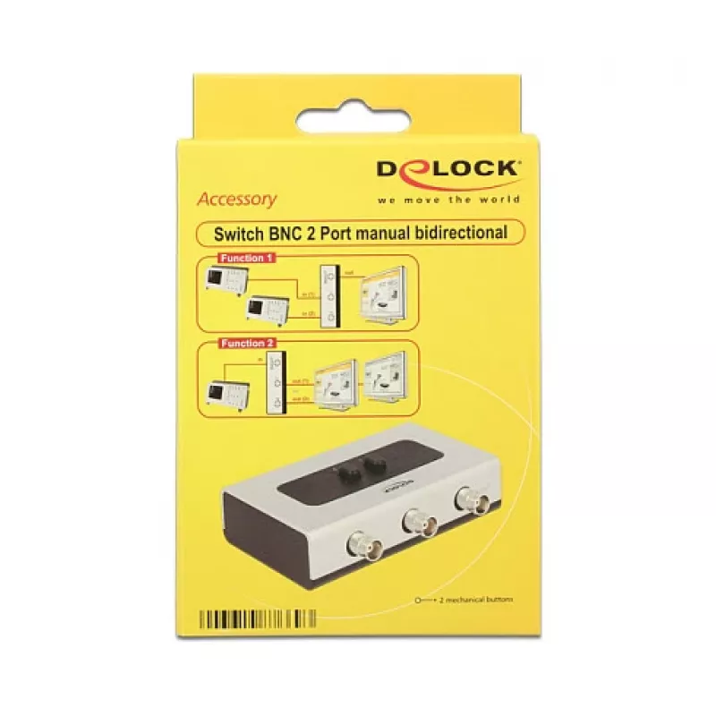 Διακόπτης βίντεο BNC DeLOCK 87669