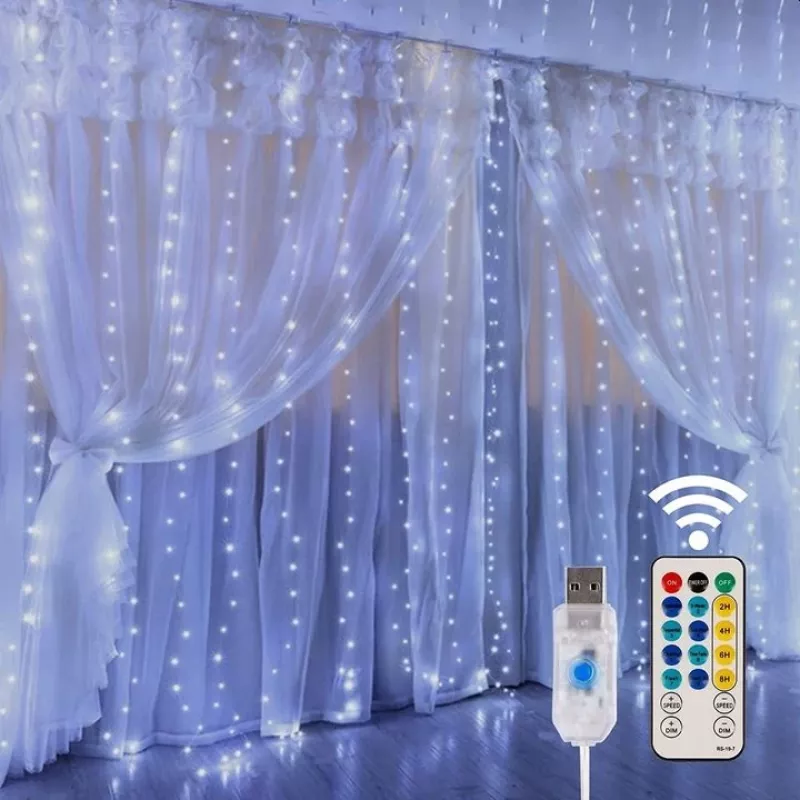 Κουρτίνα LED Extralink KURTYNA LED 3x3 με τηλεχειριστήριο (Μοντέλο EX.73172)