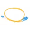Καλώδιο οπτικών ινών Extralink EX.3616, FTTH G.652D, SC σε LC, 2 m, Vollduplex, κίτρινο