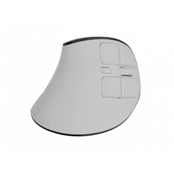 Ασύρματο κάθετο ποντίκι NATEC Euphoniе Pro Bluetooth 5.0, 4000 DPI, προγραμματιζόμενο, αθόρυβο, λευκό