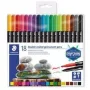 Μόνιμος μαρκαδόρος Staedtler 3187 πολύχρωμο 18 τεμ.