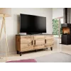 Cama sideboard LOTTA 150 3D δρυς Wotan + ματ μαύρο