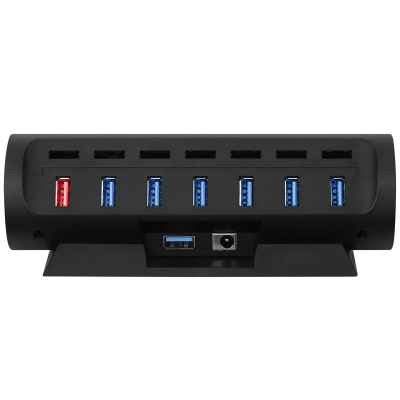 Streamplify HUB CTRL 7, 7x USB 3.0 Type-A, RGB, 12V, καλώδιο τροφοδοσίας EU – μαύρο