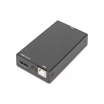 Digitus DVI-Dongle για αρθρωτές κονσόλες KVM RJ45 σε DVI μαύρο 1080p