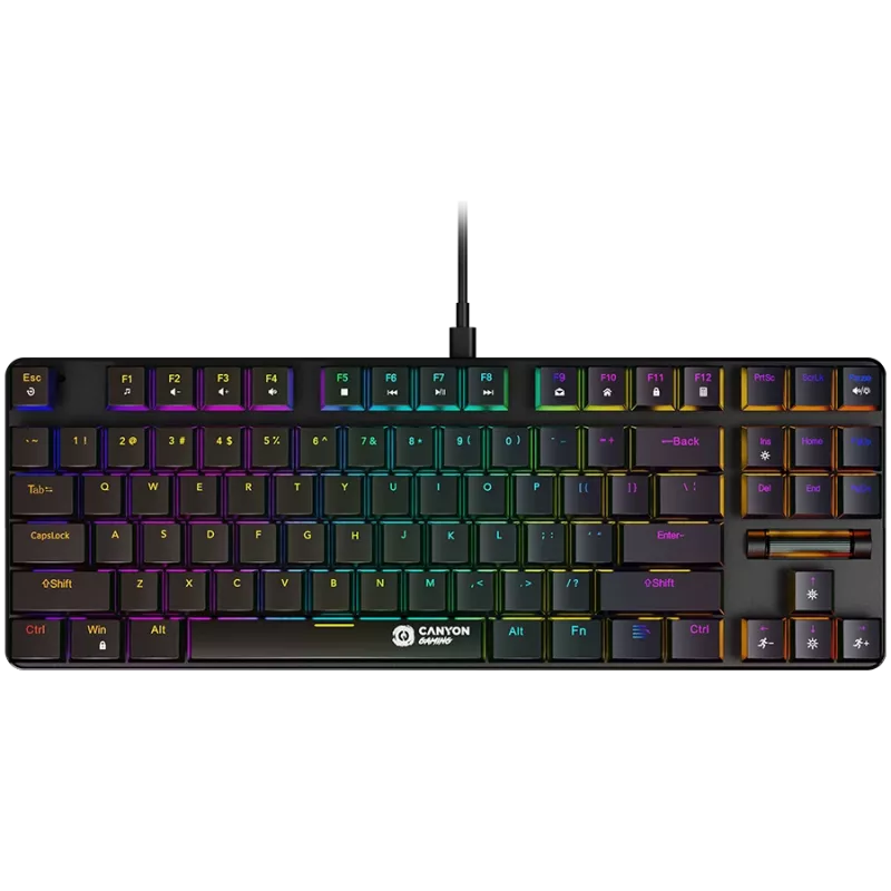 CANYON Πληκτρολόγιο Cometstrike TKL GK-50 EN Ενσύρματο