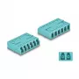 DeLOCK οπτική ίνα ζεύκτης HD LC Hexaplex υποδοχή θηλυκό σε LC Hexaplex υποδοχή θηλυκό Aqua