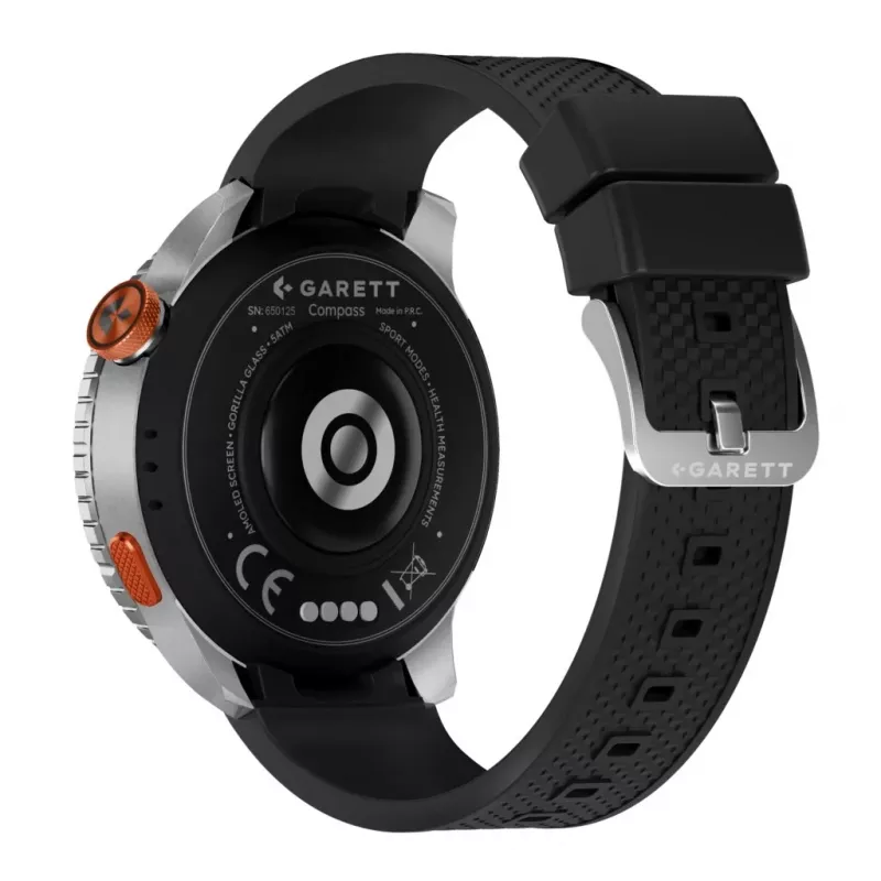 Smartwatch Garett Compass GPS ασημί — Garett Compass GPS ασημί
