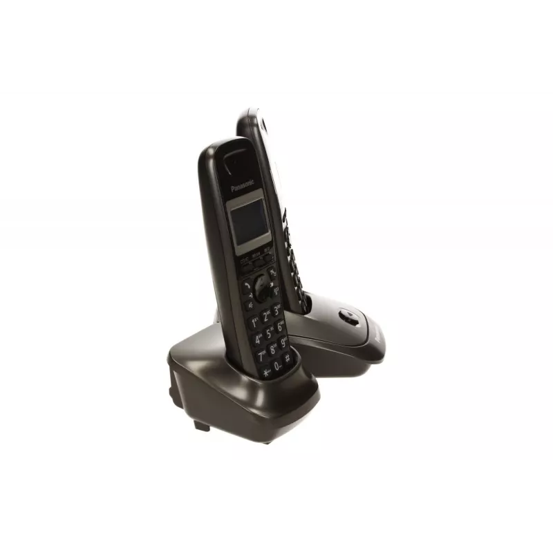 Panasonic KX-TG2512 Ασύρματο τηλέφωνο DECT Γκρι Αναγνώριση κλήσης