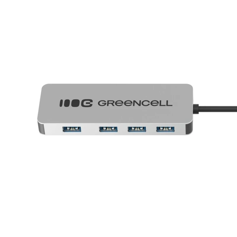 USB Hub Green Cell HUB-GC-C4A — Hub USB-C 3.0 4 θυρών