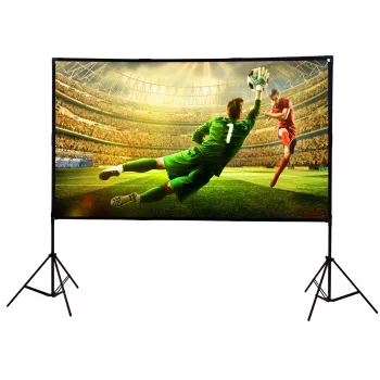 Extralink Πτυσσόμενη Οθόνη Προβολής 100 PSF-100, 16:9, 220x125cm, Λευκό