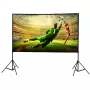 Extralink Πτυσσόμενη Οθόνη Προβολής 100 PSF-100, 16:9, 220x125cm, Λευκό