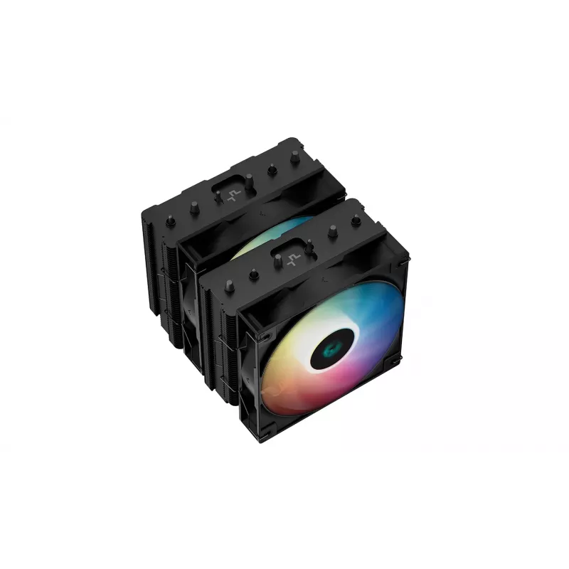 DeepCool AG620 BK ARGB ψύκτρα επεξεργαστή αέρα 12 cm μαύρο, λευκό 1 τεμ.