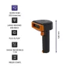 Ασύρματος αναγνώστης barcode QOLTEC 50878 1D/2D με σταθμό φόρτισης