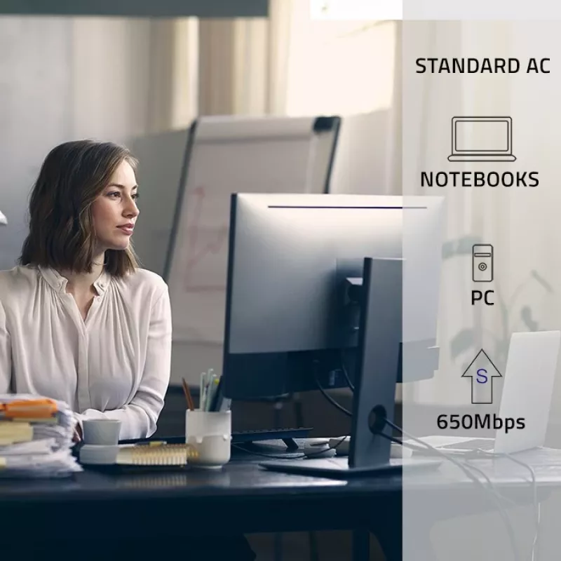 Ultra-γρήγορος ασύρματος mini-USB Wi-Fi adapter