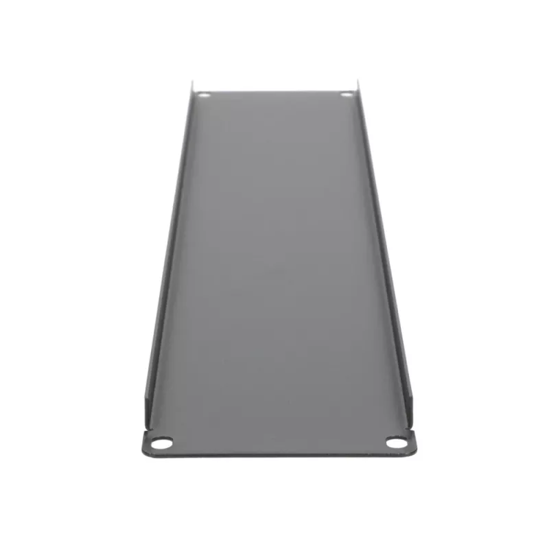 Τυφλό πάνελ rack Extralink Front Blank Panel 2U 19 inch μαύρο, χαλύβδινο κουτί