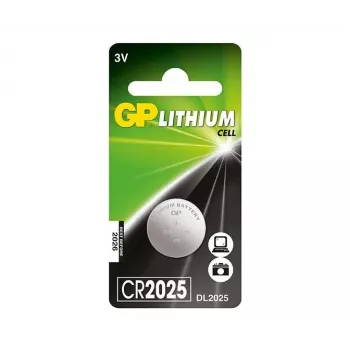 GP Battery CR2025 Μπαταρία κουμπί CR 2025 λιθίου 160 mAh 3 V 1 τεμ.