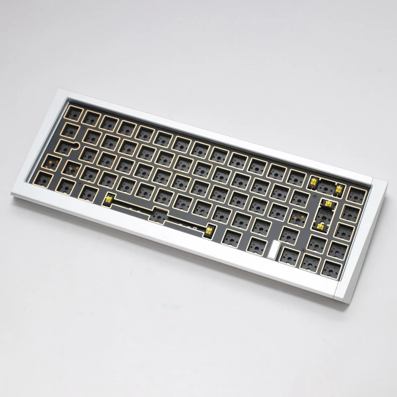Ducky Outlaw 65 Πληκτρολόγιο Universal USB US-Αγγλικά Ασημί
