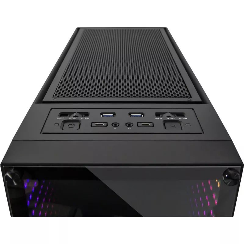 Inter-Tech X-908 Infini2 Πύργος Μαύρο