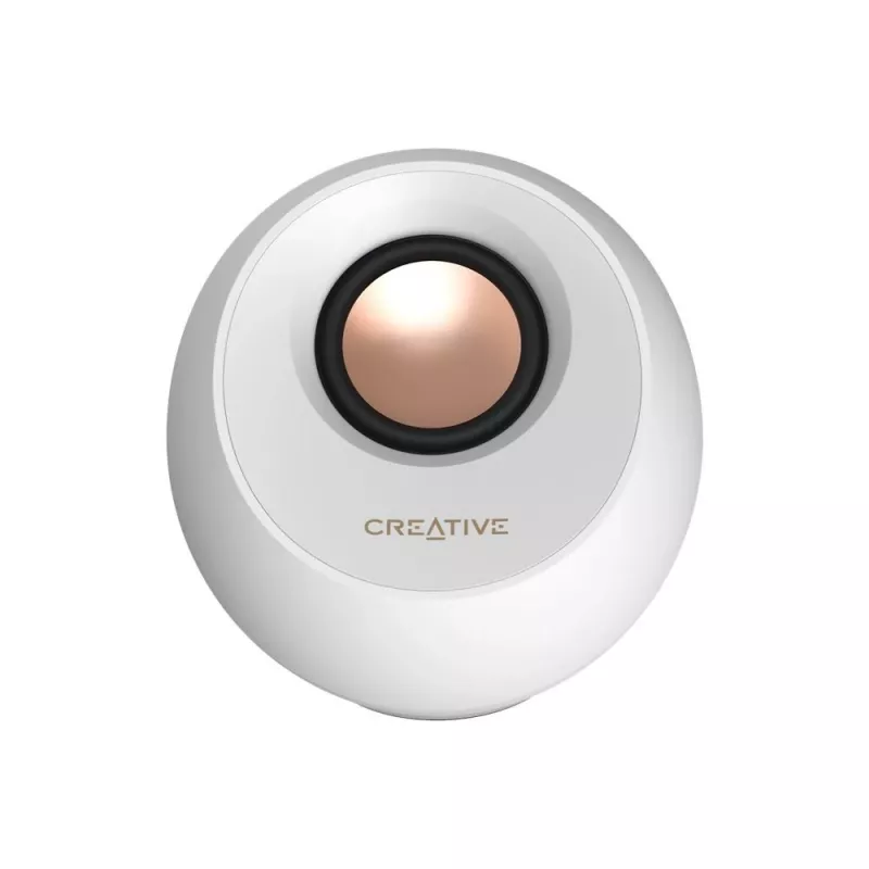 Creative Labs Pebble Pro λευκό Klinke USB-A/C Bluetooth ψηφιακός ενισχυτής - Ηχεία - Bluetooth 5 (51MF1710AA003)