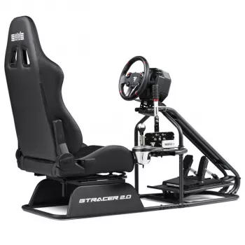 Cockpit προσομοιωτή αγώνων Next Level Racing GTRacer 2.0 μαύρο ρυθμιζόμενο πλαίσιο καθίσματος