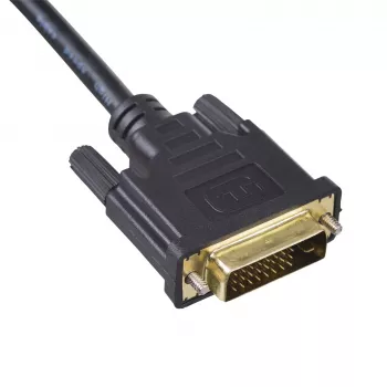 Akyga AK-AV-11 Καλώδιο HDMI σε DVI-D (24+1), 1,8 m, μαύρο