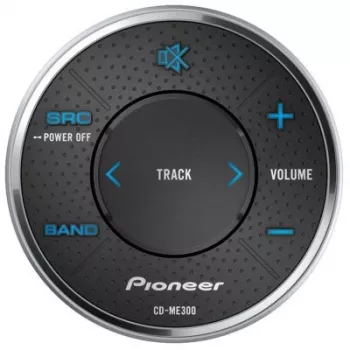 Pioneer CD-ME300 - Ήχος - Ενσύρματο - Πλήκτρα - IPX7 - Μαύρο - Ασημί