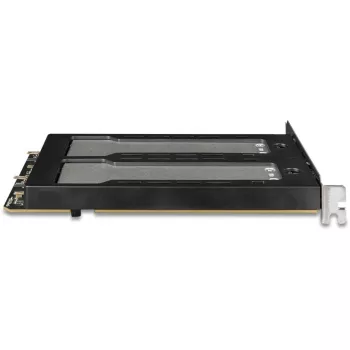 Κινητή βάση αποθήκευσης RAIDSONIC ToughArmor MB842MP-B — 2 υποδοχές εναλλαγής για M.2 NVMe, PCIe 4.0 x16