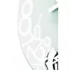 NeXtime ρολόι 8115 Dropped, Ø43 cm, επιτοίχιο, ασημί