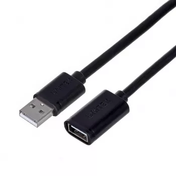 Καλώδιο επέκτασης USB Unitek Y‑C418GBK 5 m USB A σε USB A USB 2.0, μαύρο