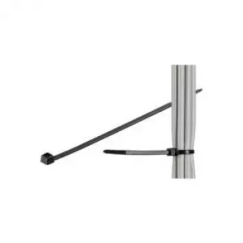 Microconnect CABLETIE5 δεματικό καλωδίων δεματικό καλωδίων σκάλας μαύρο 100 τεμ.