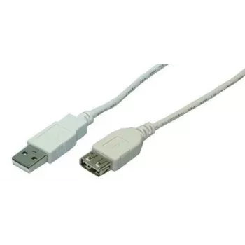 Logilink | Καλώδιο επέκτασης USB 2.0, | USB-A σε USB-A Υποδοχή USB A | Βύσμα USB A
