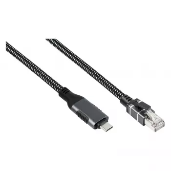 Καλώδιο Ethernet Good Connections USB-C RJ45, ανθρακί, 1,0 m
