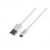 Καλώδιο USB SAVIO CL-123 USB 2.0, USB A σε Micro-USB B, 1 m, λευκό