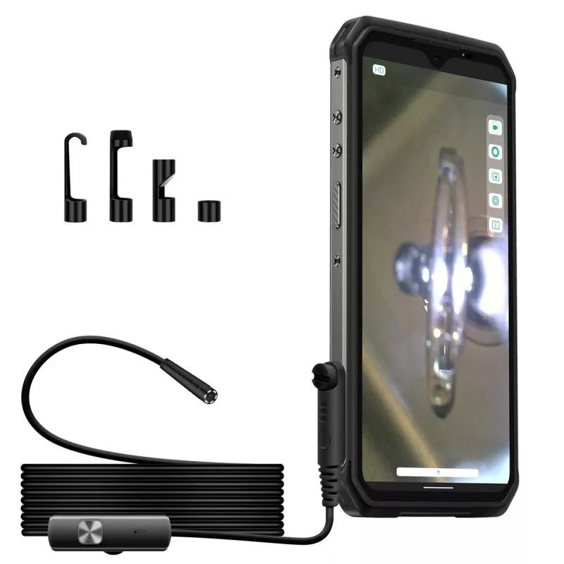 Ulefone uSmart UF-EC Ενδοσκοπική κάμερα για smartphones, Μαύρη