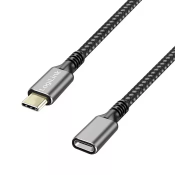 USB 3.2 Gen1 Type-C σε USB-C/F, PD, 2m