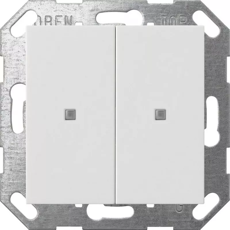Gira 6835926 Λευκό