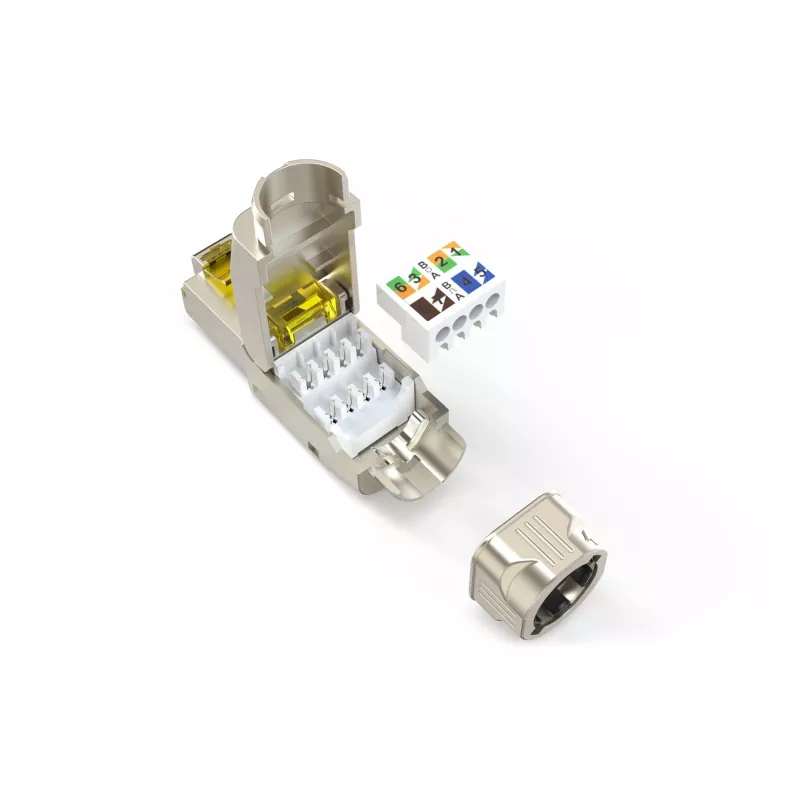 Digitus CAT 6A βύσμα πεδίου DN-93638 AWG 22-27 υποστηρίζει έως 4PPoE