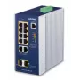 Διαχειριζόμενος διακόπτης PLANET IGS-4215-8UP2T2S L2/L4 Gigabit Ethernet PoE 10 θύρες